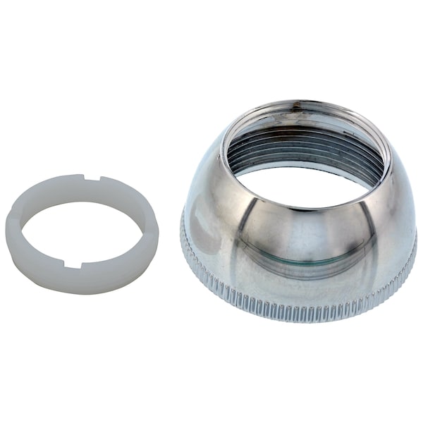 Chrome Plated Cap Assembly fits Delta/Delex and Peerless Style Faucets
